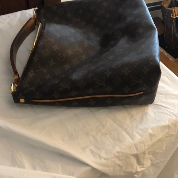 Louis Vuitton Brown Monogram Hobo Bag - Picture 11 of 16